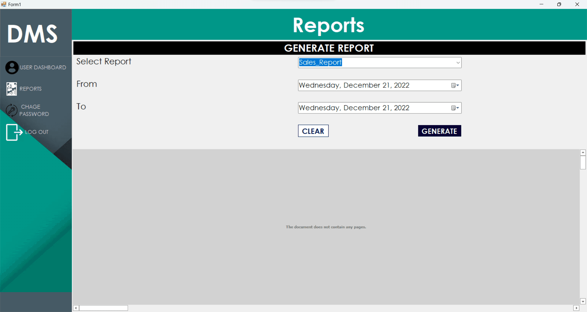 Distribution Management System screenshot 1