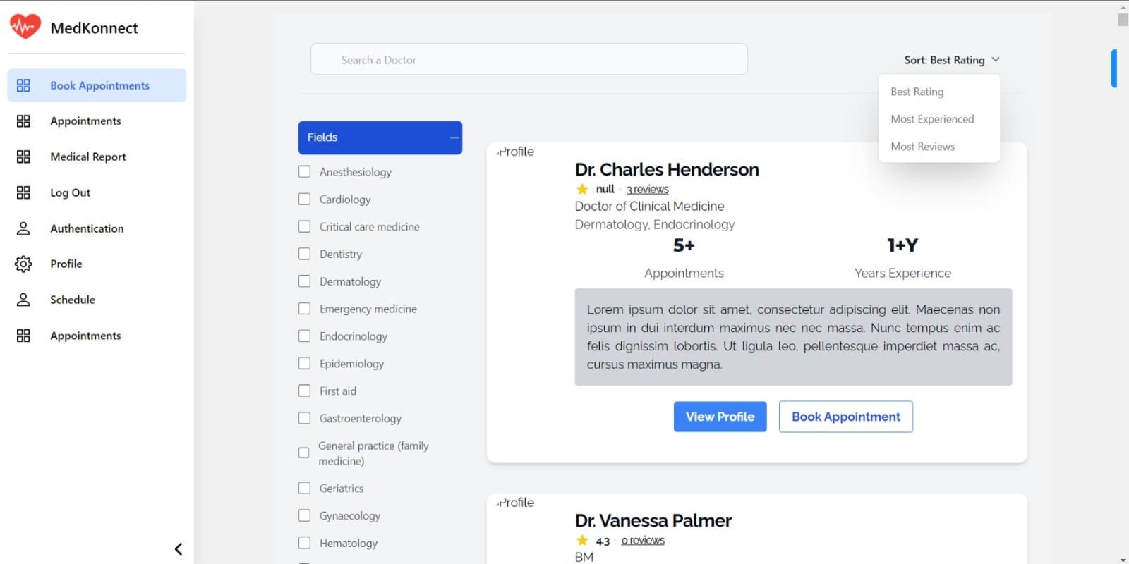 MedKonnect screenshot 2