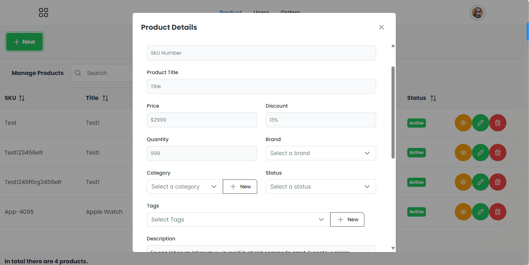 E-Commerce Website screenshot 2