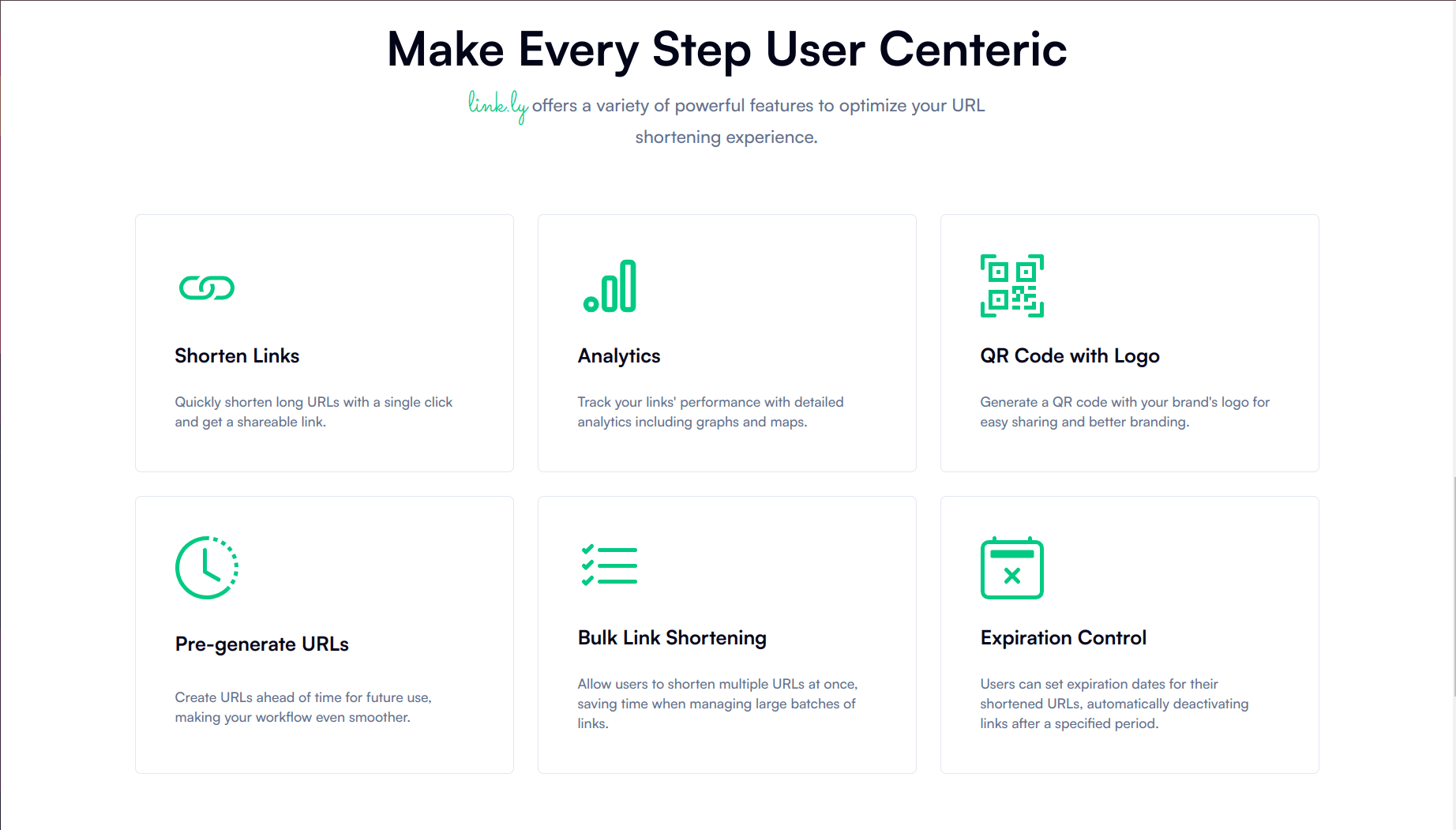 Link.ly: A URL Shortener screenshot 1