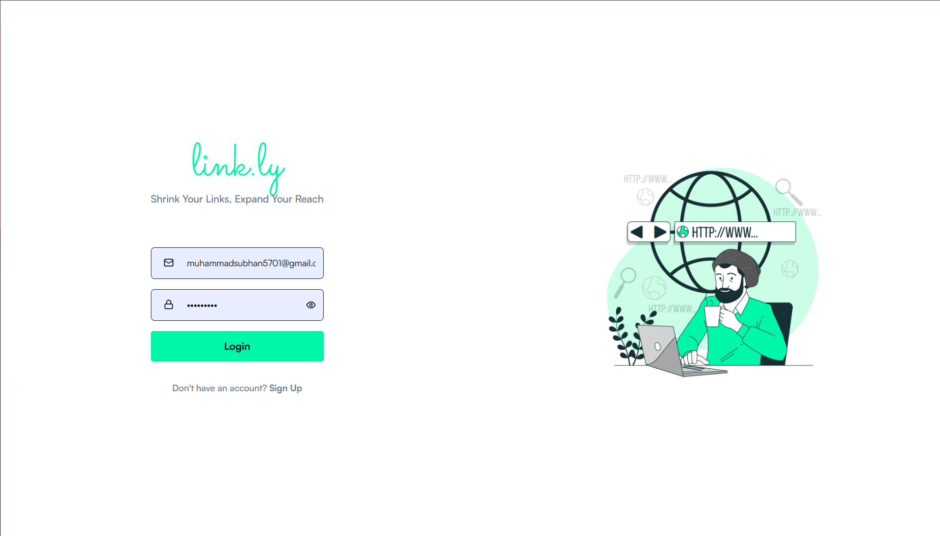 Link.ly: A URL Shortener screenshot 2